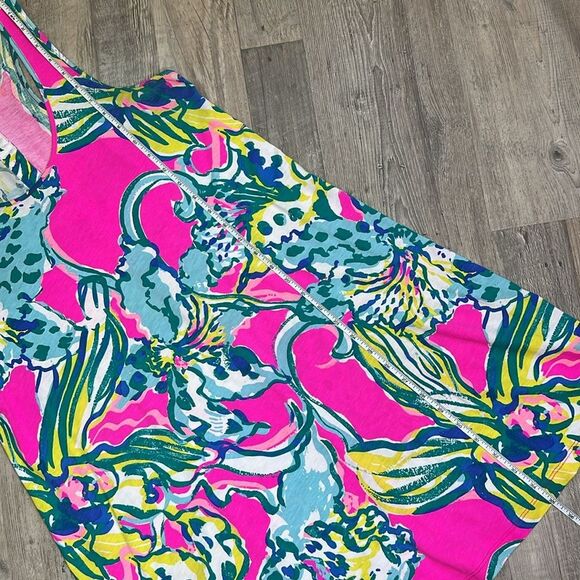 Lilly Pulitzer Melle Magenta Hottie Tank Dress - Picture 15 of 16